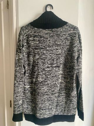 Jersey hombre gris y negro