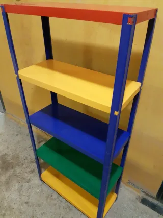 Estantería metálica de 5 baldas