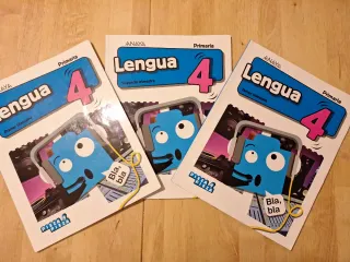 Lengua 4 Primaria. Tres trimestres. ANAYA