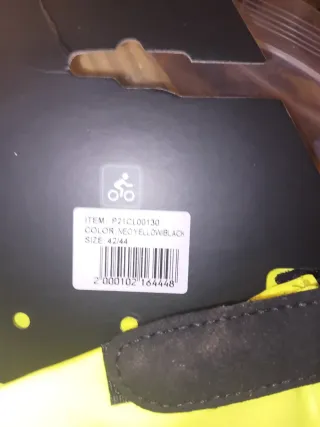 Protector Botas Ciclismo SMART Amarillo