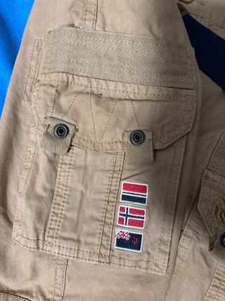 Pantalones cortos Geographical Norway beige