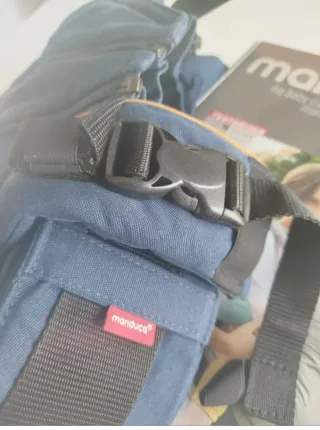 Mochila portabebés Manduca XT azul