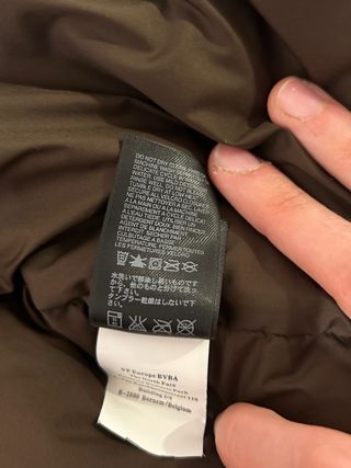 Chaleco The North Face 700 Marrón Vintage