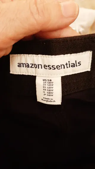 Bermuda Cargo Negra Talla Grande