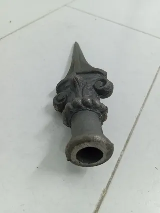 Lote punta de hierro fundido para forja