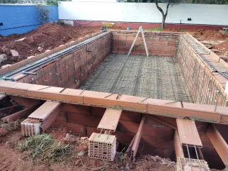 Construcción de piscina