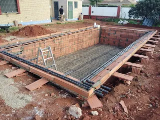 Construcción de piscina