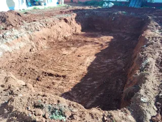 Construcción de piscina