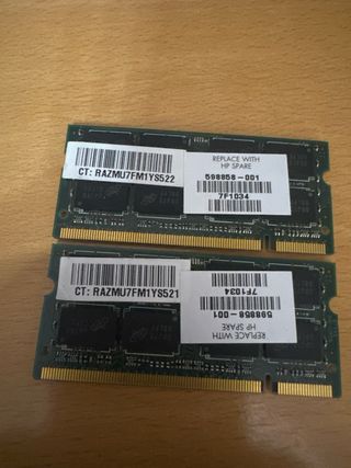 Memoria RAM Micron 2GB DDR2 PC2-6400