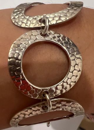Pulsera Plata Peruana Artesanal 23gr