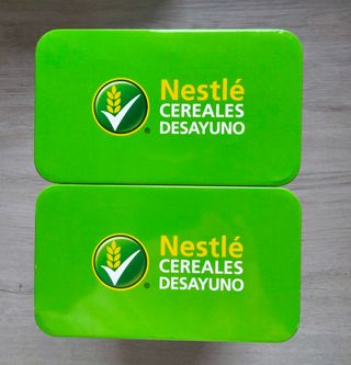 Lote 2 latas cereales Nestlé Fitness