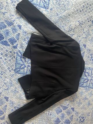 Chaqueta Negra Zara Talla L