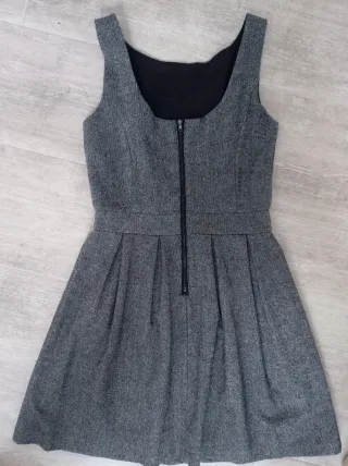 Vestido invierno estampado falda