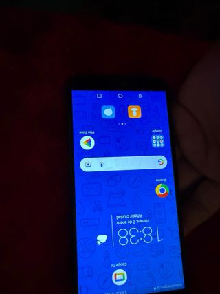 Honor 7A Negro - Pantalla Agrietada