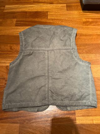 Chaleco vaquero militar con bolsillos