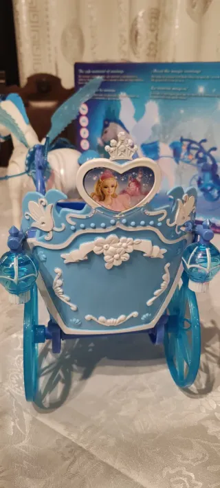 Carroza de Muñeca con Caballo