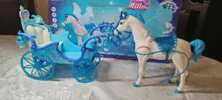 Carroza de Muñeca con Caballo