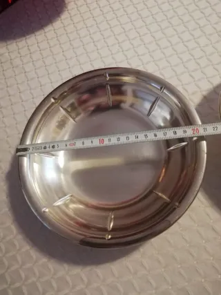 Set 3 ciotole silver plated Krupp Milano