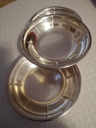 Set 3 ciotole silver plated Krupp Milano