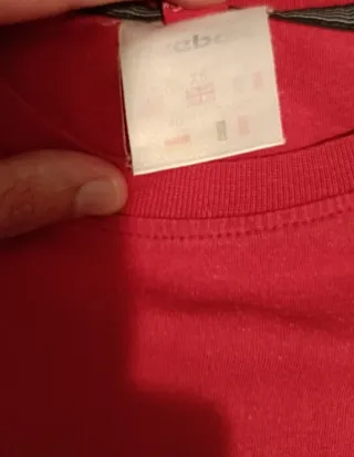 Maglietta T-shirt Reebok rossa