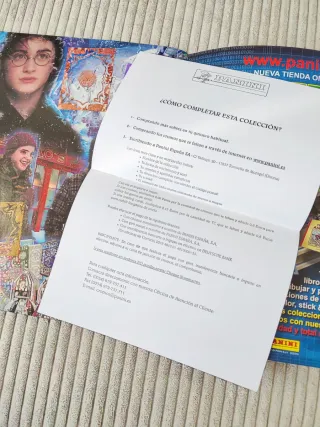 Álbum de Cromos Harry Potter Prisionero Azkabán