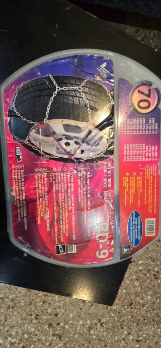 Cadenas para ruedas de coche para nieve, nuevas