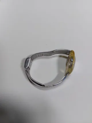 Orologio Swatch Vintage Argento/Giallo