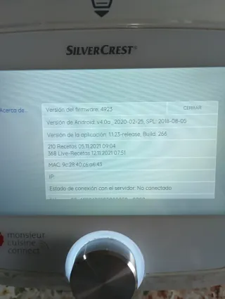 Robot Cocina Monsieur Cuisine Connect