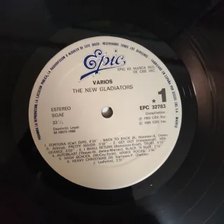 LP 1985 HEAVY METAL The New Gladiators Vinilo