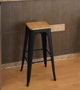 Taburetes estilo industrial (6 unidades)