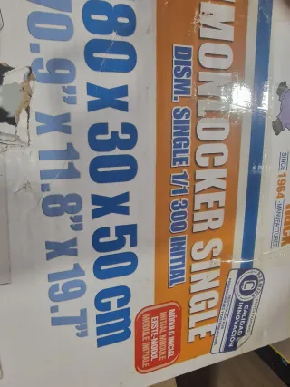 Taquilla vestuario metálica gris