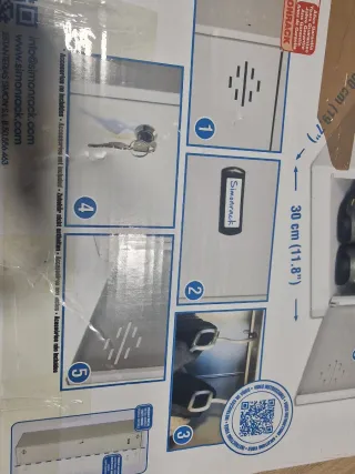 Taquilla vestuario metálica gris