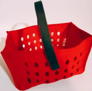 Cesta de comida de peluche IKEA