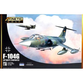 Maqueta Kinetic Gold F-104G 1/48