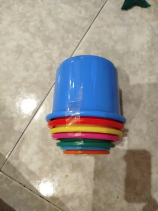 Cubos apilables infantiles