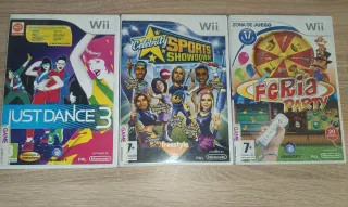 NINTENDO WII +  2 MANDOS + 3 JUEGOS