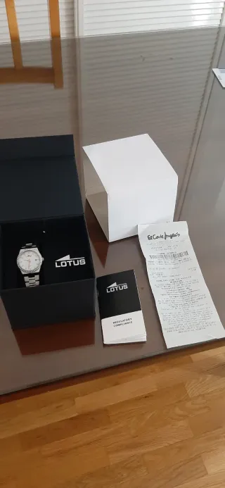 Reloj Lotus Mujer, cuarzo y acero