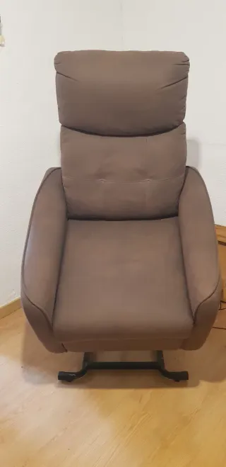 Sillón eléctrico de tela