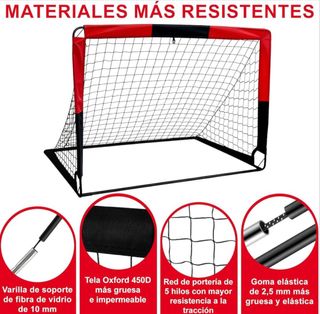 Portería Fútbol Infantil 2 en 1