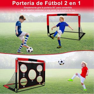 Portería Fútbol Infantil 2 en 1