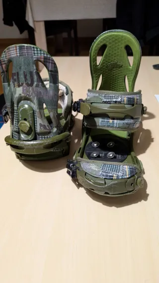 Fijaciones Snowboard Flux Super Titan