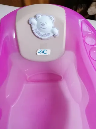 Bañera Nenuco rosa