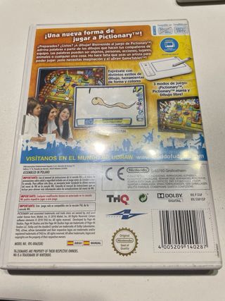 uDraw Pictionary y Studio Wii + Tablet