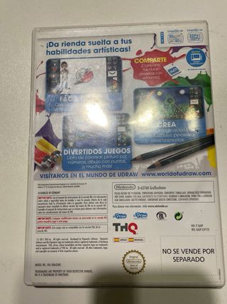 uDraw Pictionary y Studio Wii + Tablet