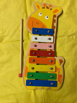 Xilofono LegnoLand a forma di giraffa