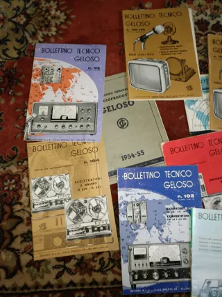 Libri Tecnici Geloso Radio Valvole
