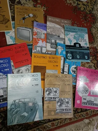 Libri Tecnici Geloso Radio Valvole