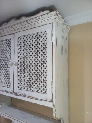 Platero antiguo madera renovado