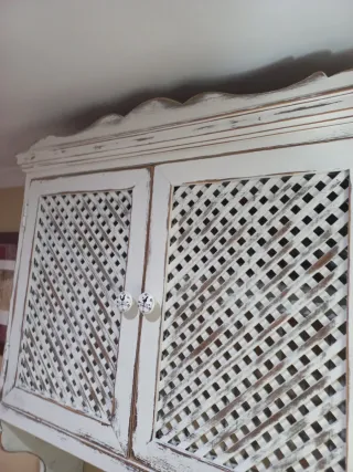 Platero antiguo madera renovado