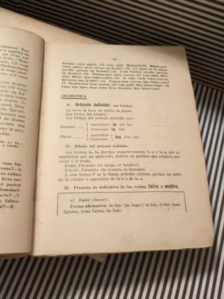 método de lengua francesa primer año